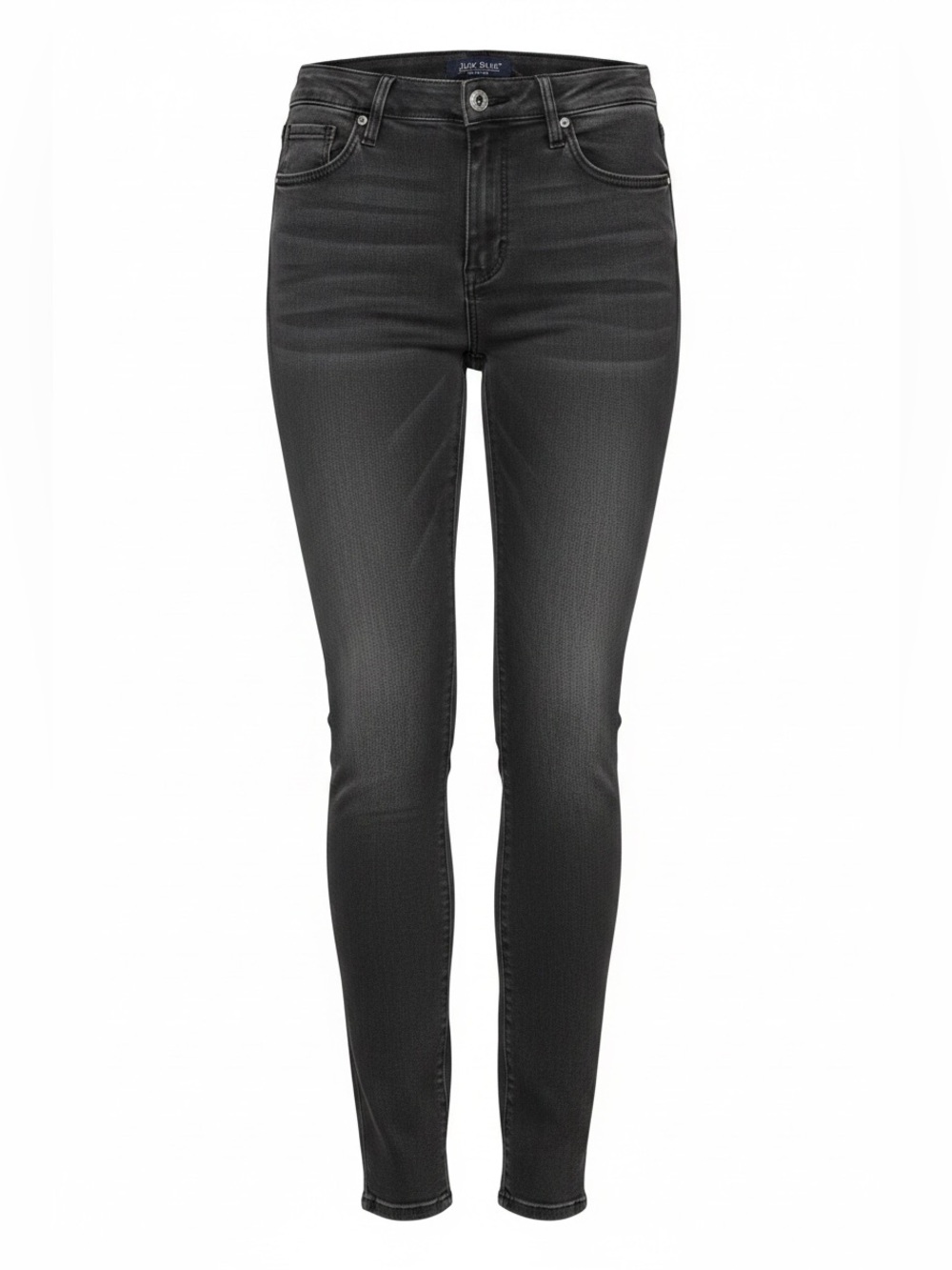Judy Blue Tummy Control Mid Rise Faded Black Skinny - Size 7/28